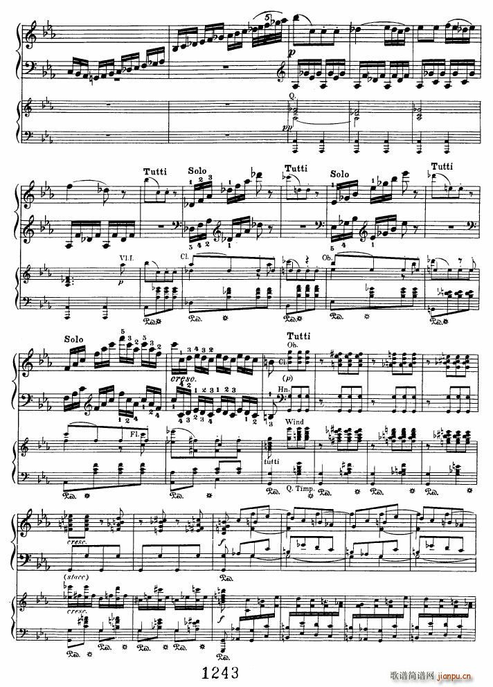 Beethoven op 37 Piano Concerto no 3 2pno red 二10