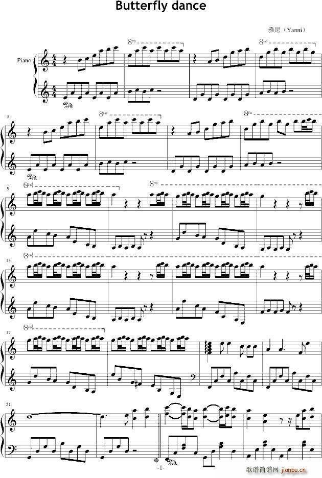Butterfly dance_雅尼1