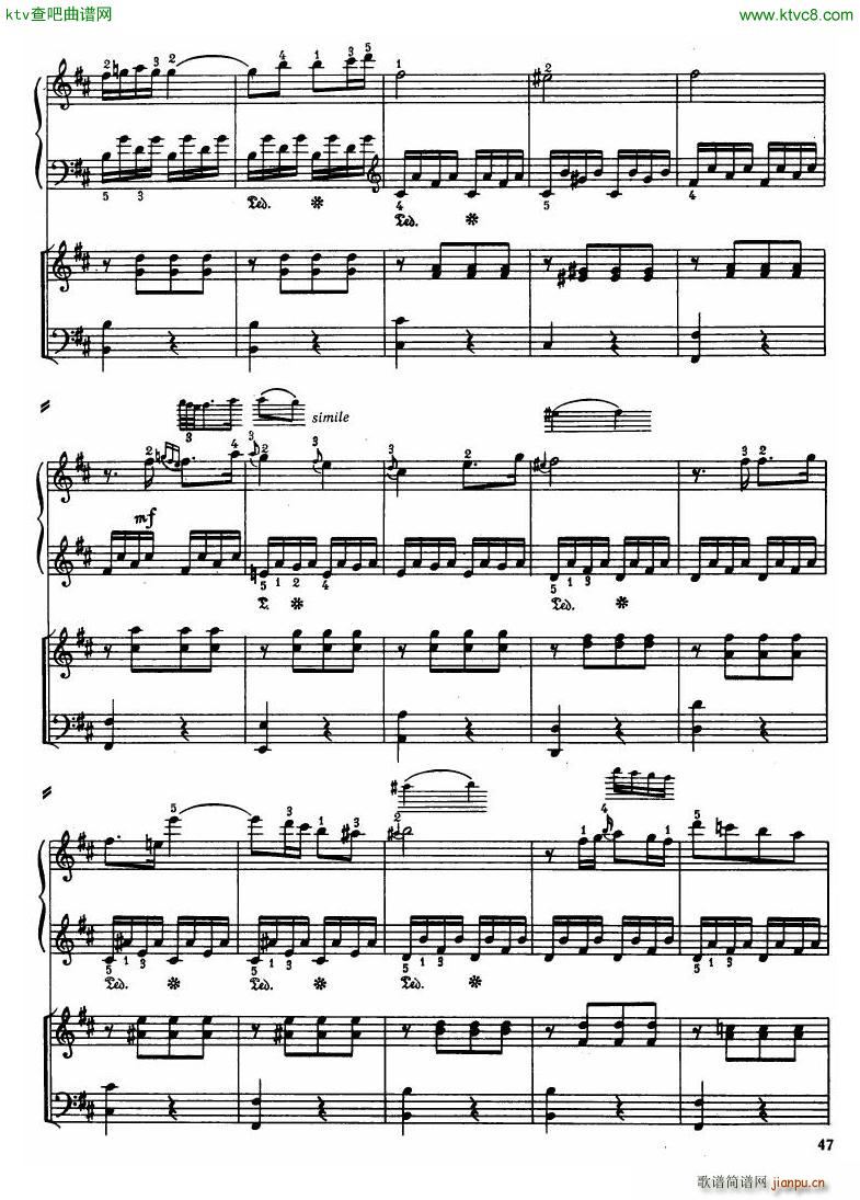Haydn Piano Concerto in D Major 2pf45