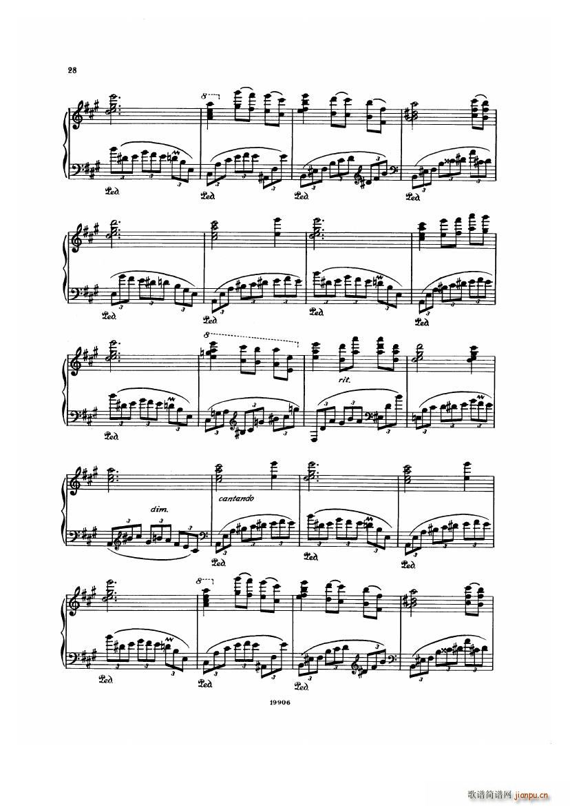 Albeniz op 65 Etudes no 1 728