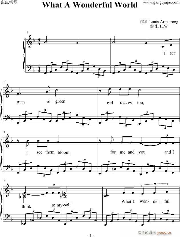 经典布鲁斯―What A Wonderful World_Louis Armstrong1
