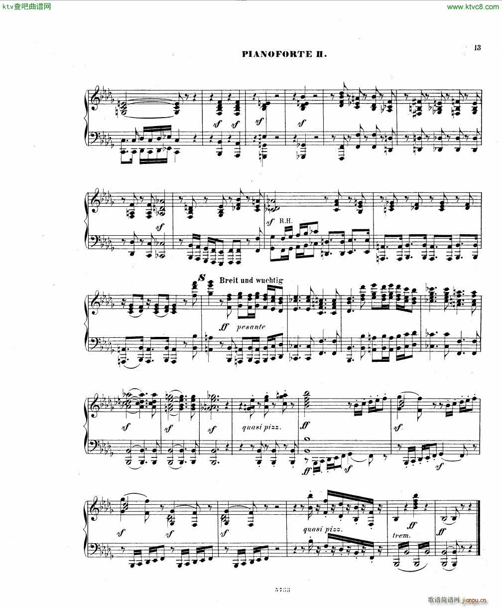 Fuchs Piano concerto Op 27 II12