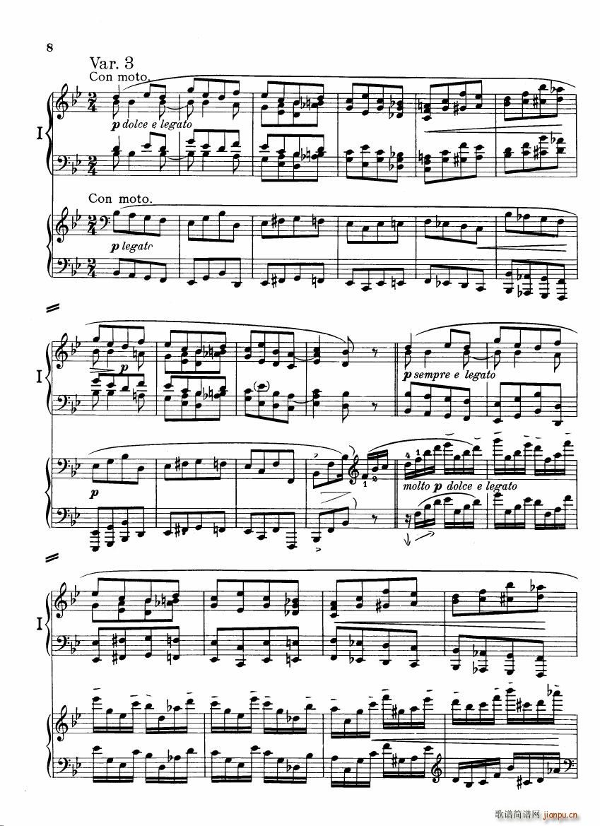 Brahms Variations on a theme by Haydn7