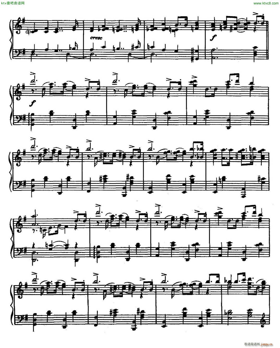 Anderson The Syncopated Clock piano3