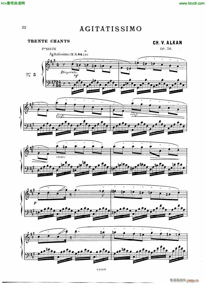 Alkan op 38 Trente Chants22