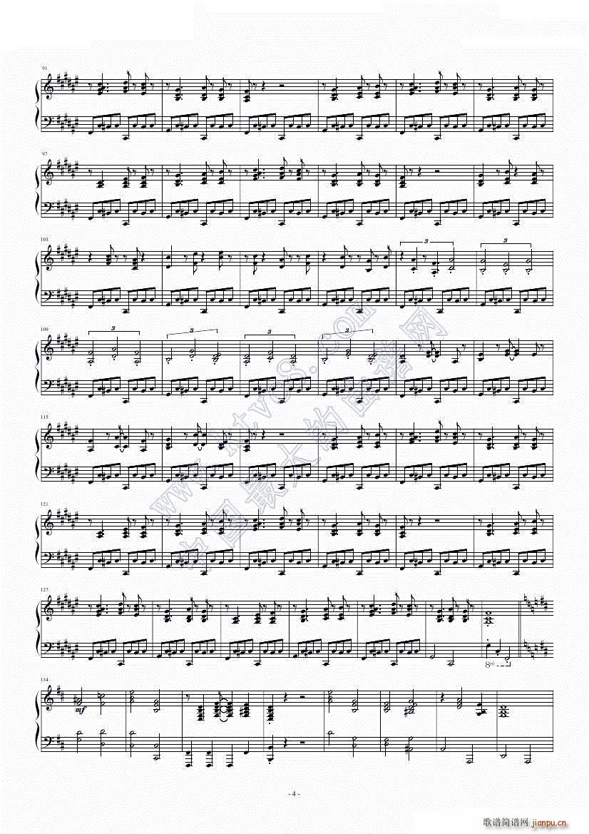 爵士肖邦练习曲-蝴蝶 Op 25 No 9_Bernd Lhotzky5