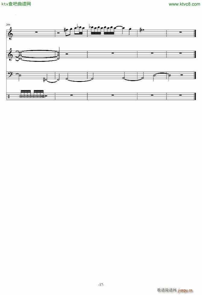 钢琴摇滚卡农_帕赫贝尔 Pachelbel17