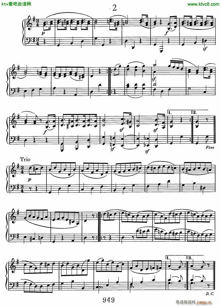 Beethoven WoO 10 6 Minuets2