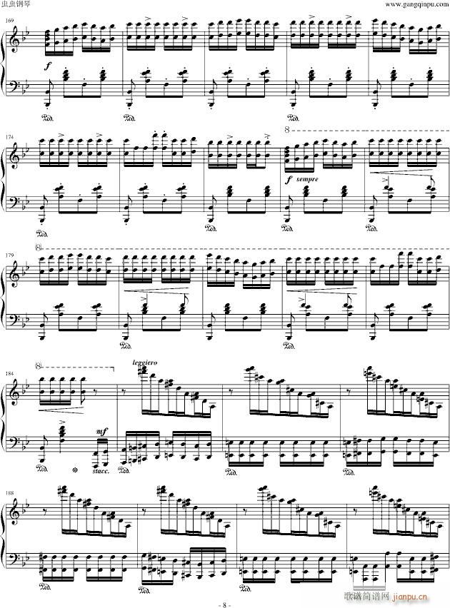 李斯特 《匈牙利狂想曲第6号》_李斯特8