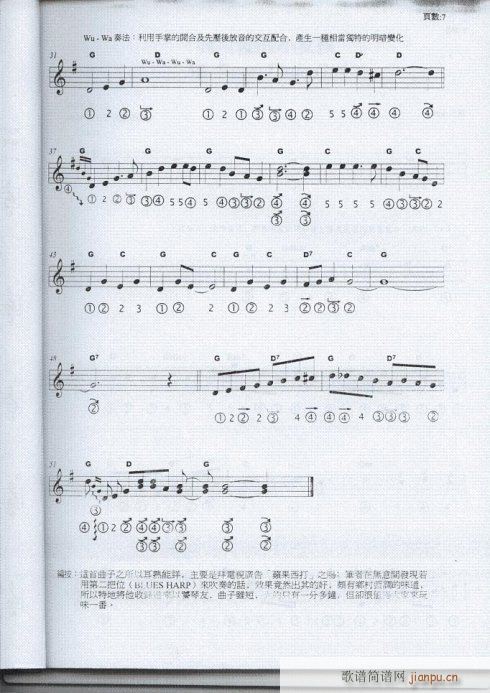 口琴-民谣口琴新经典7-141