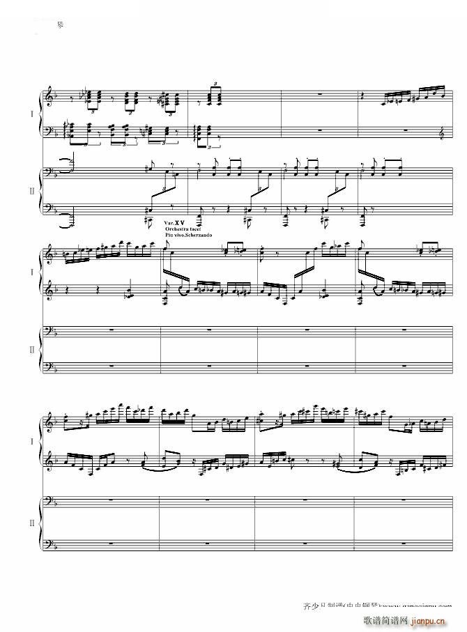 帕格尼尼主题狂想曲（11 18变奏）_拉赫马尼若夫11