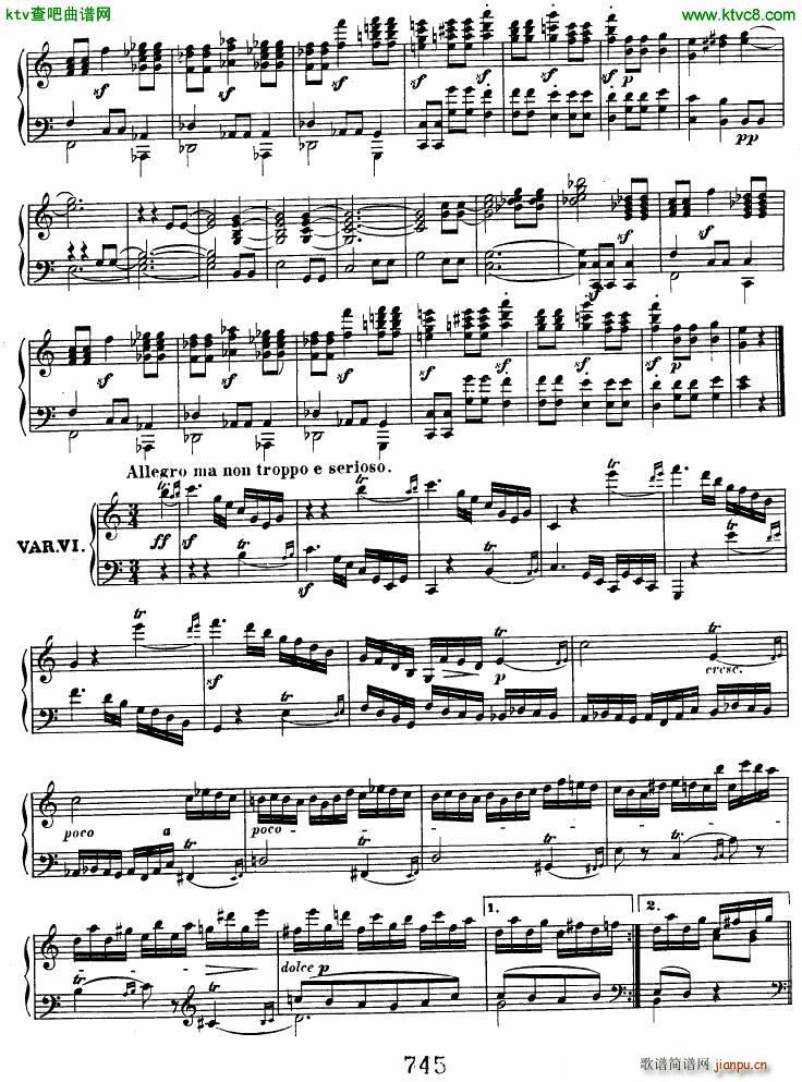 Beethoven op 120 Diabelli Variations5