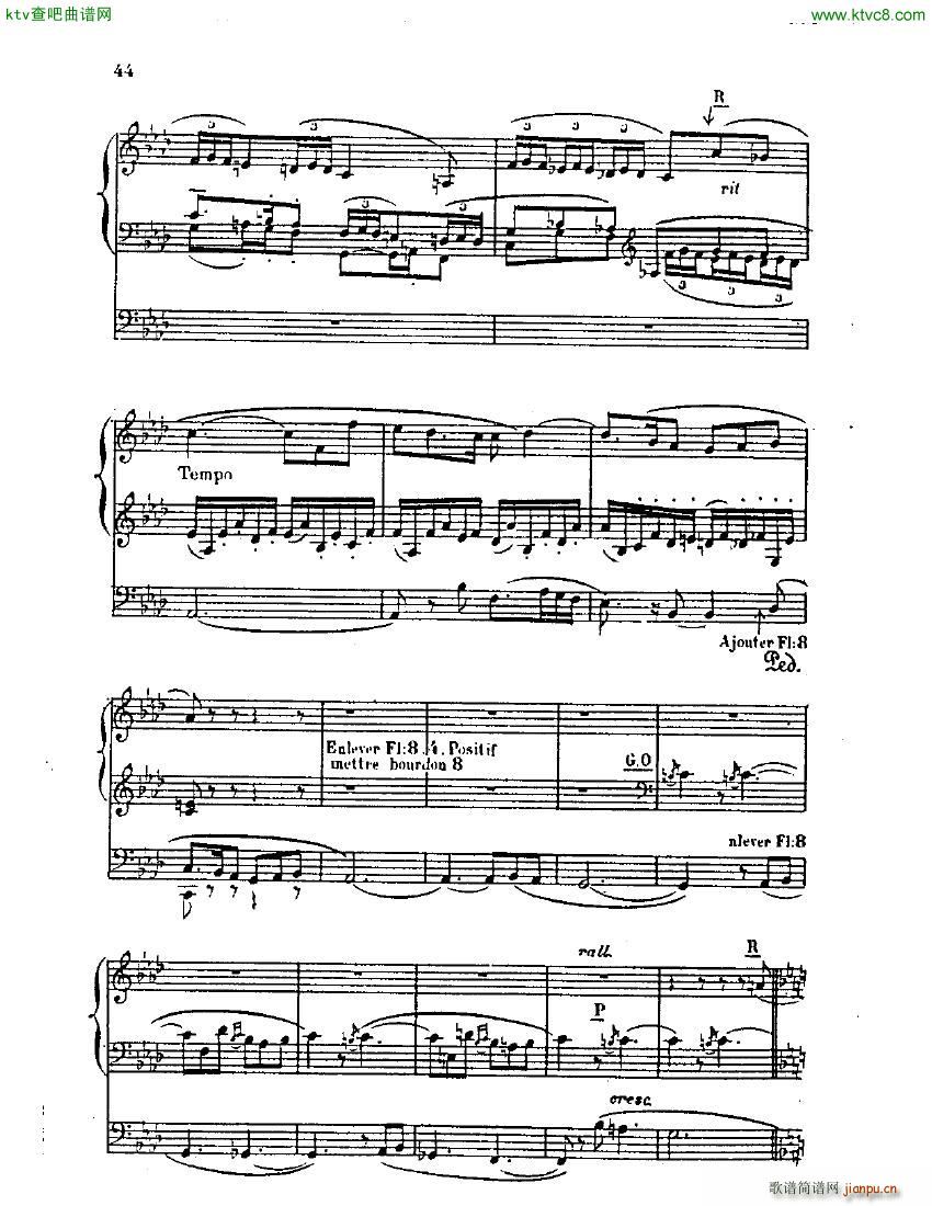 Blin Rene Symphonie mvt 3 solo organ13