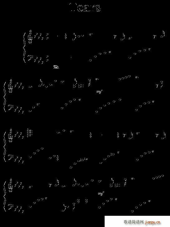 钢琴曲眼泪1