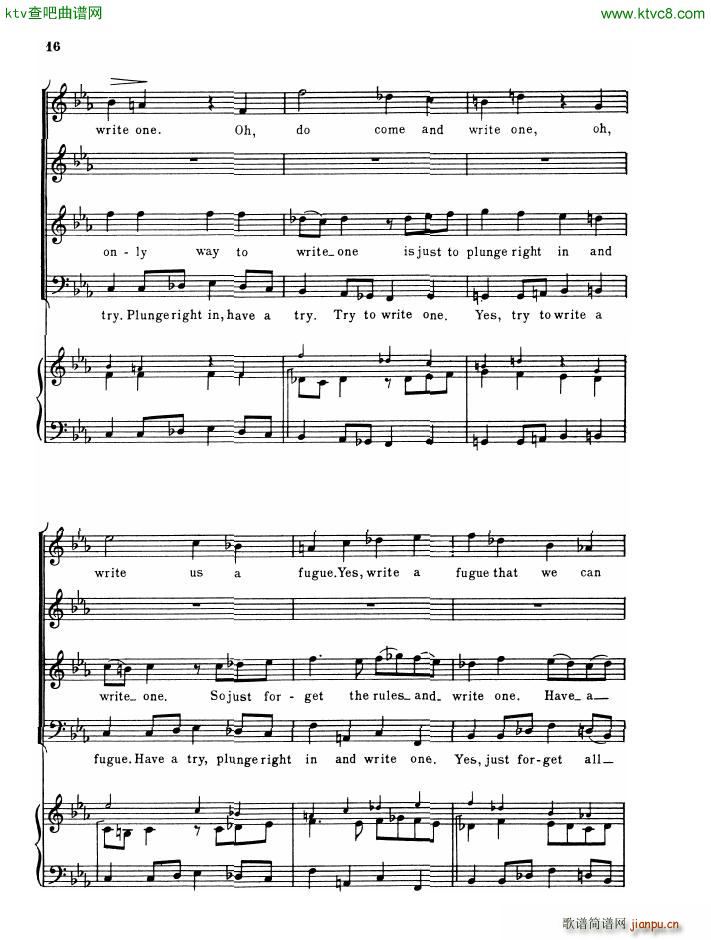 Gould Glenn So you want to write a fugue14