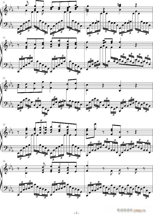 降E大调随想曲_心兰2