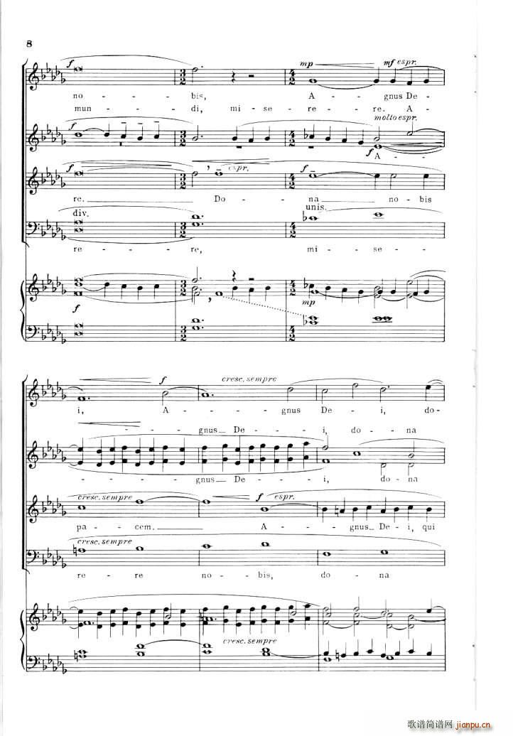 Barber op 11 Agnus Dei7