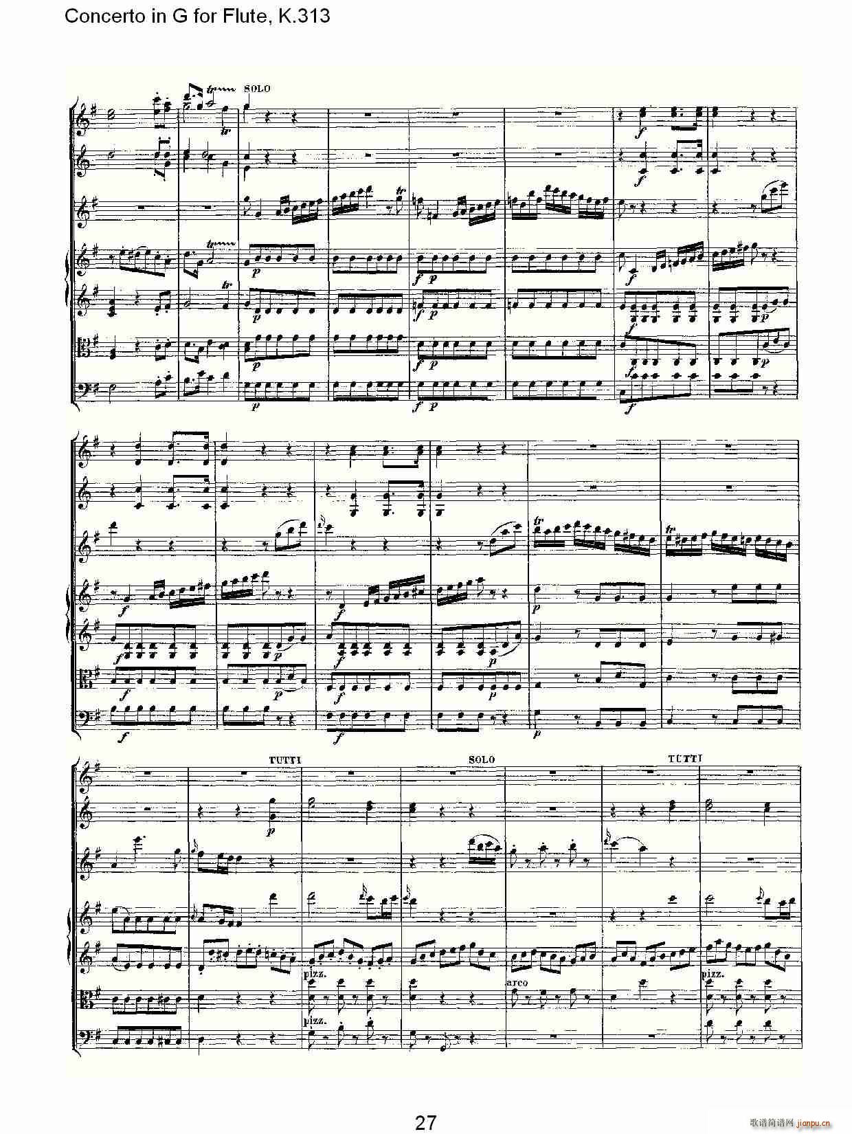 Concerto in G for Flute, K.313（G调长笛协奏曲, K.313）28
