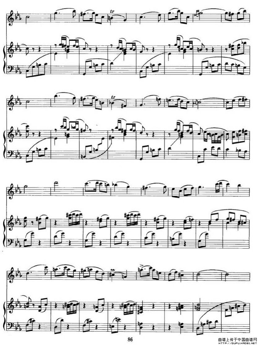 第二二胡狂想曲(二胡+钢琴伴奏)P71