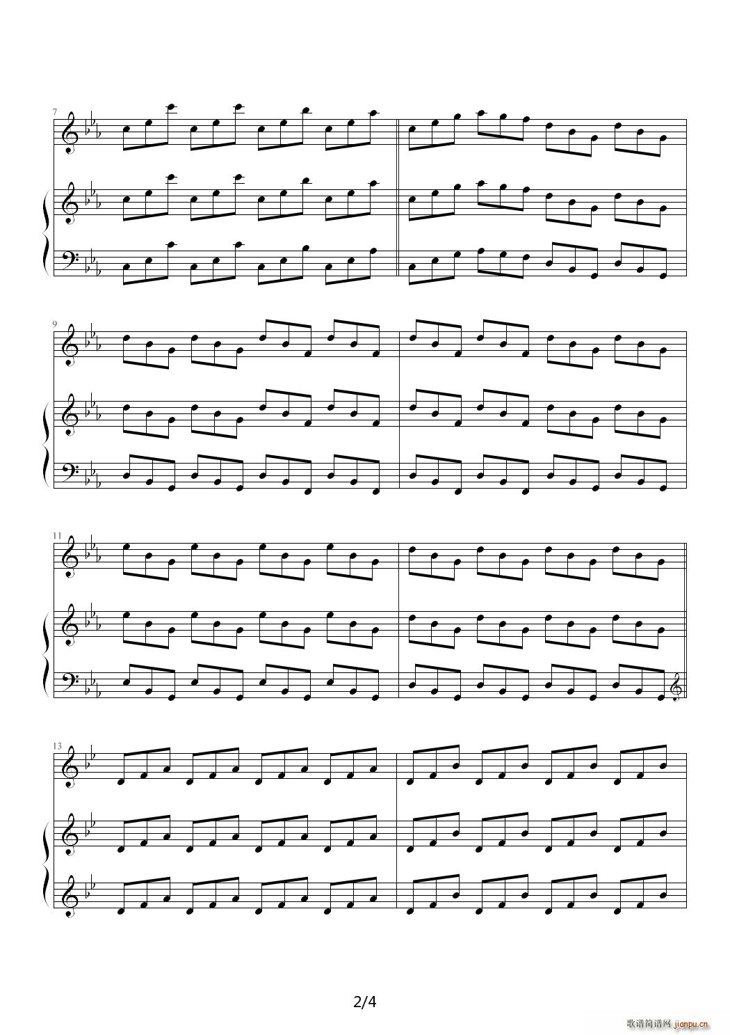 月光前奏曲 降E调2