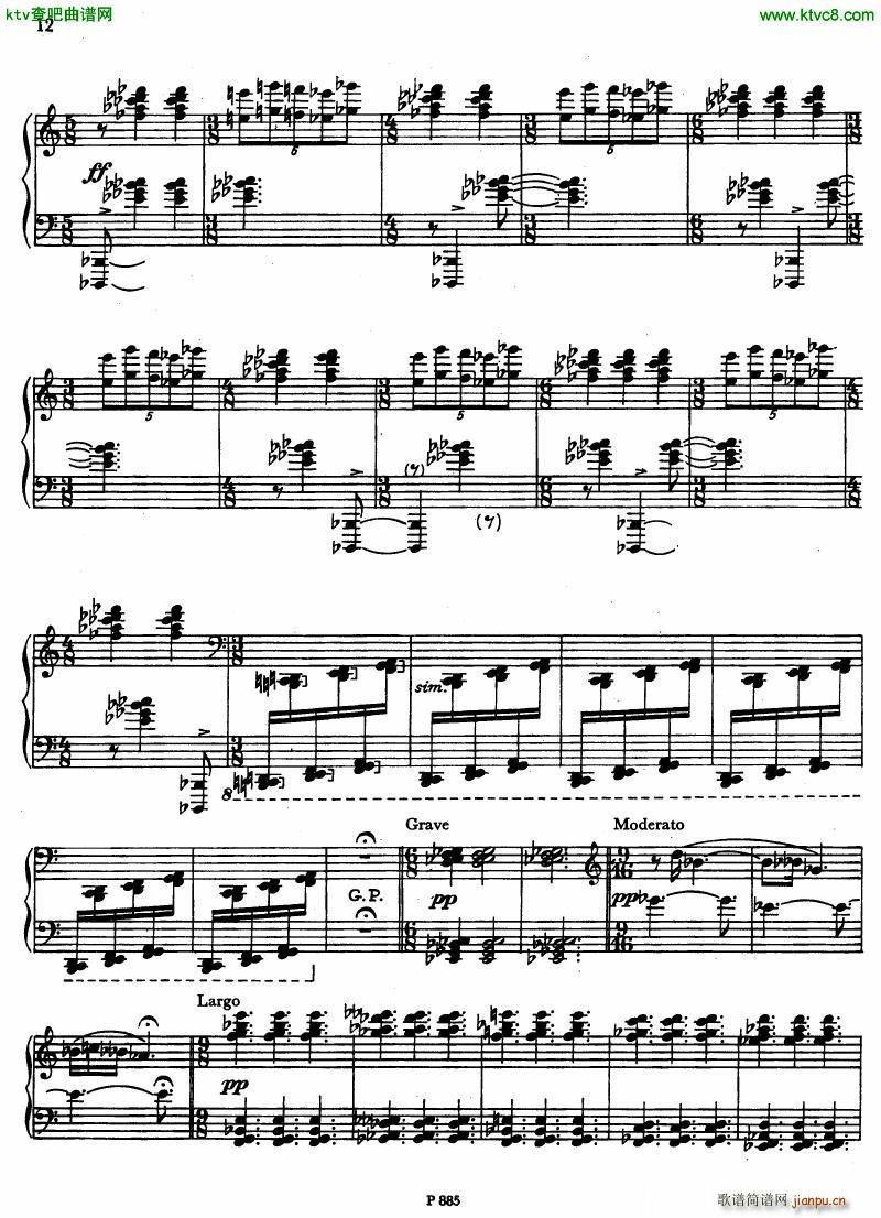 Fiser piano sonata no 410