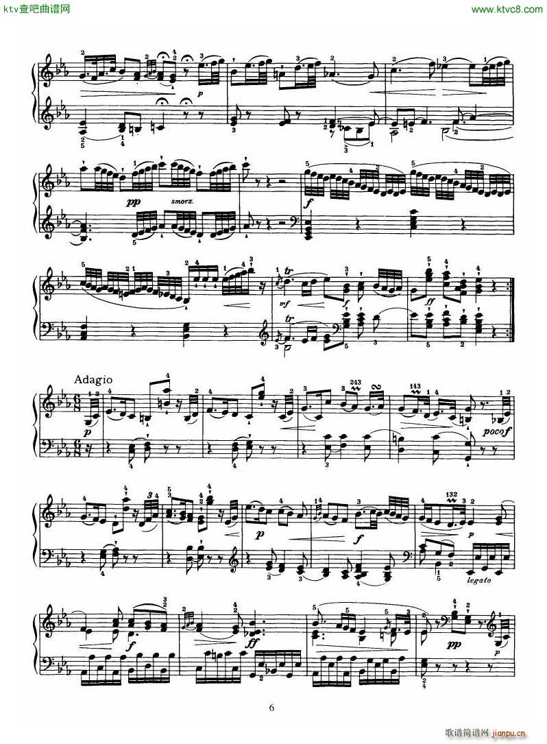 Haydn Piano Sonata No 38 In Eb6