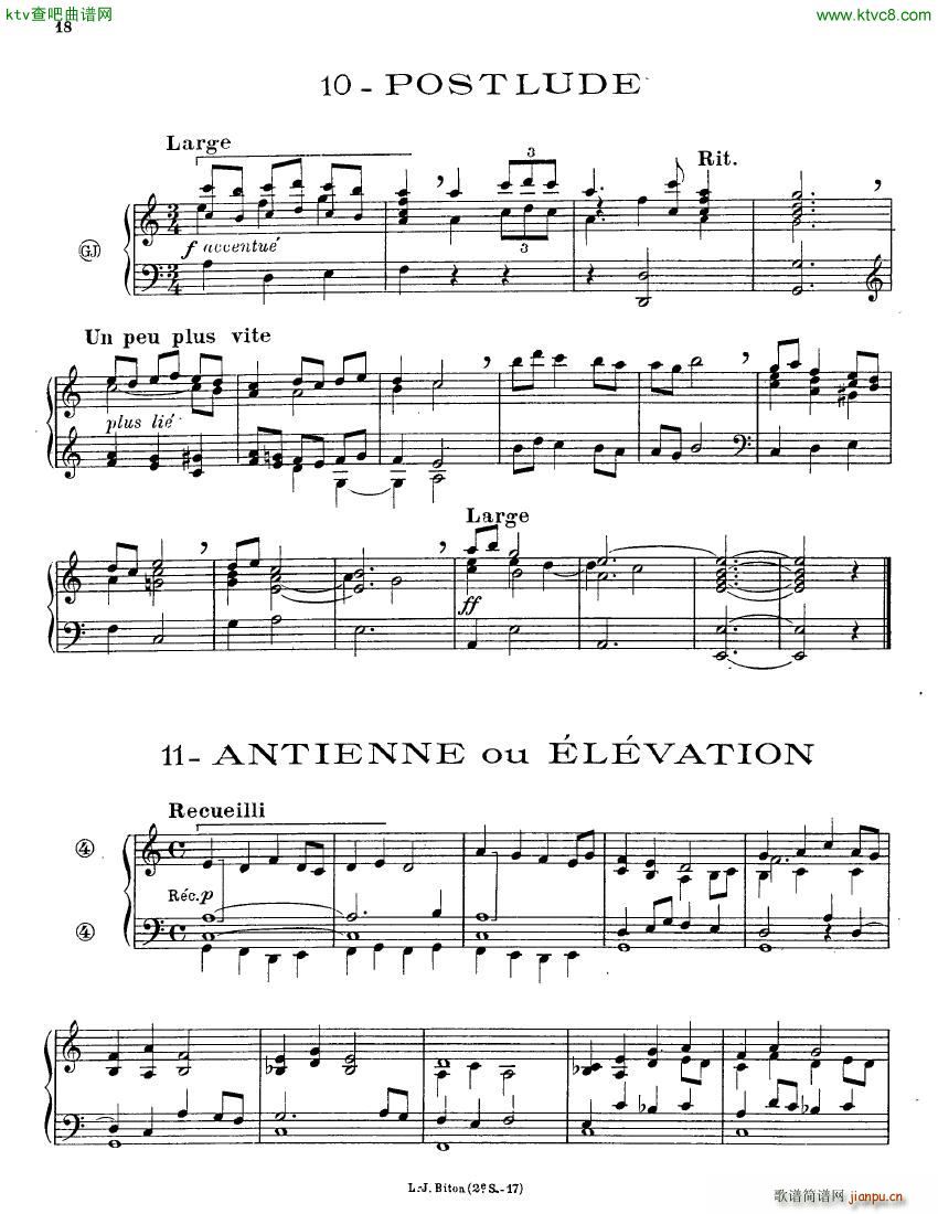 Alain Albert 15 Pieces organ18