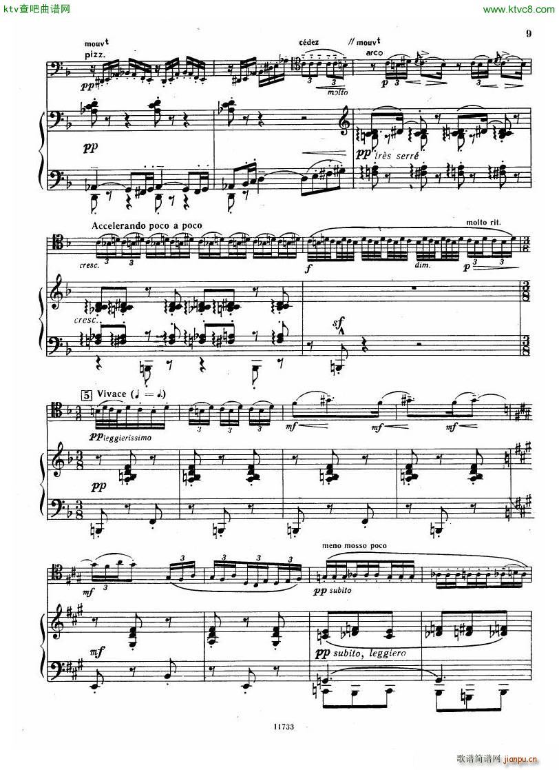 Debussy Sonata for Cello and Piano8