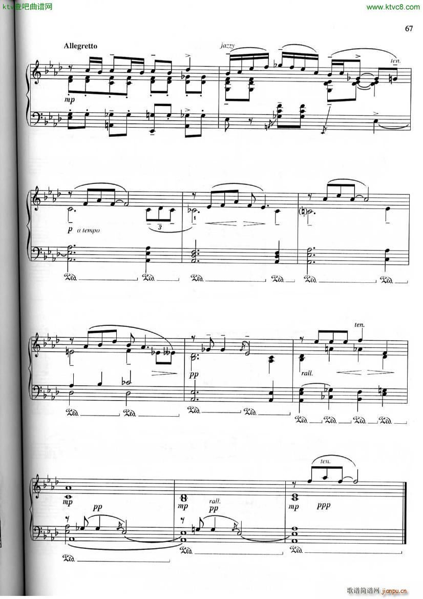 Gerschwin Prelude Melody No 1 173