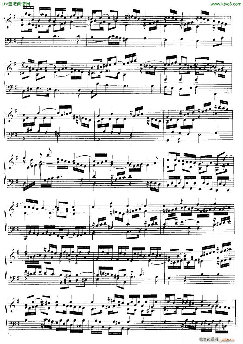 Handel Suite in E minor G163 1672