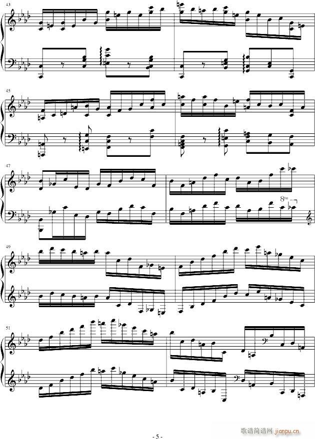 降A大调第六练习曲_PARROT1865