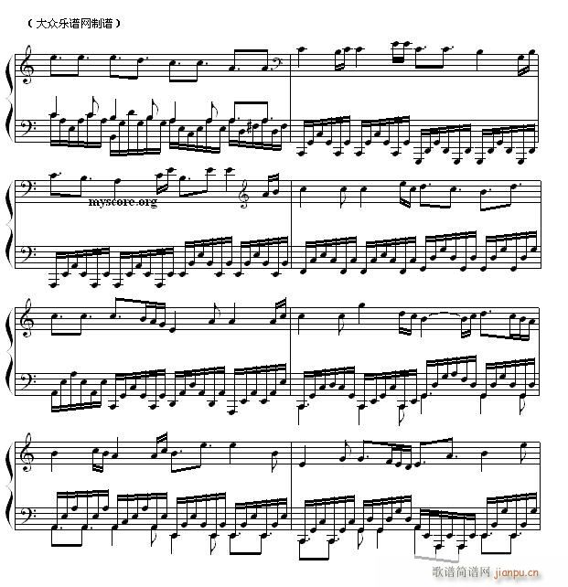钢琴课(The Piano 流行钢琴曲)2