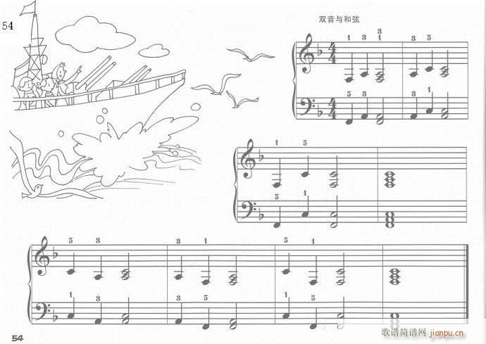 儿童钢琴入门教程  手指训练操41-6014