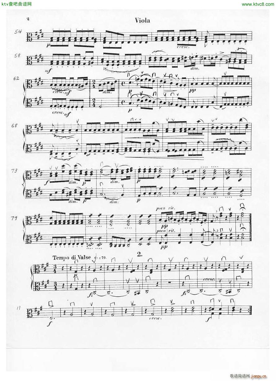 Dvorak Serenade in e Dur O 22 1st Mov6