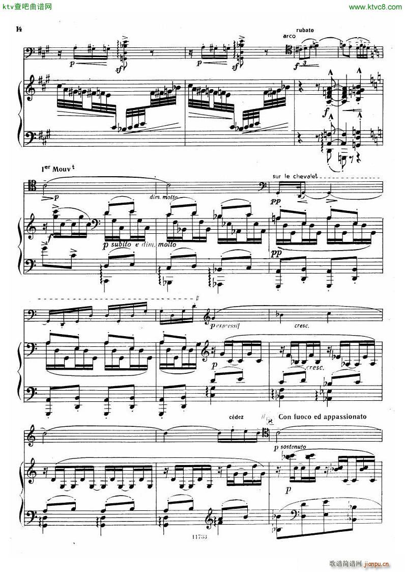 Debussy Sonata for Cello and Piano13