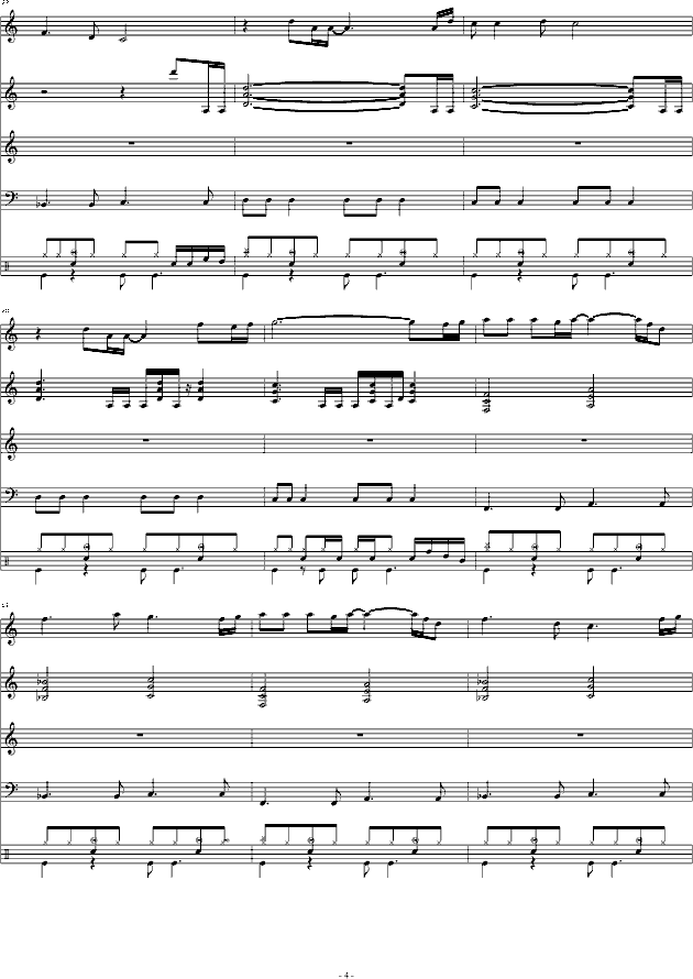 给大家来点带劲的-钢琴谱(钢琴曲)-linlangkuaiyu084