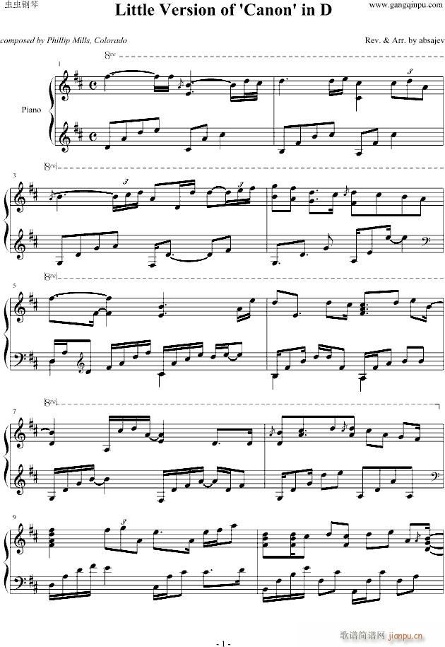 卡农随想曲_Phillip Mills1