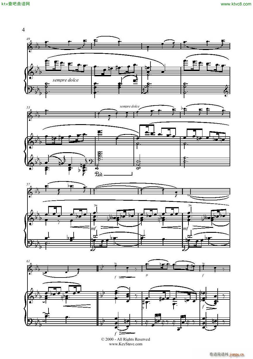 Gabriel Fauré 1845 1924 Sicilienne Flute Piano4
