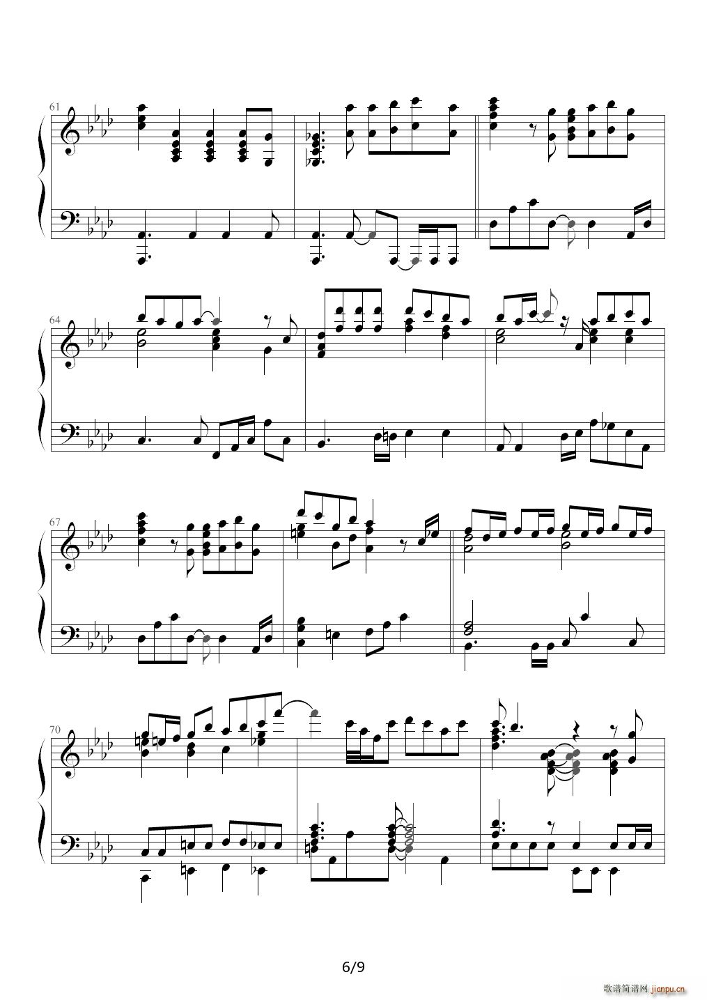 美好的一天（仁医2主题曲 ） 降A调6