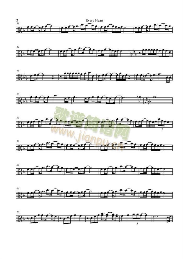 Every Heart viola2