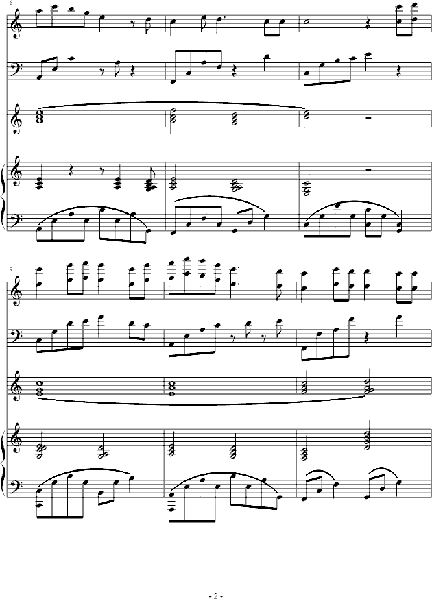 多来A梦-钢琴谱(钢琴曲)-灏辰2