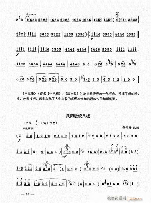 简捷实用唢呐教程  （下册）目录1-2017