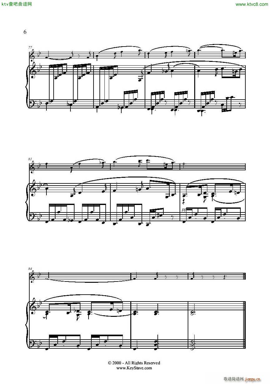 Gabriel Fauré 1845 1924 Sicilienne Flute Piano6