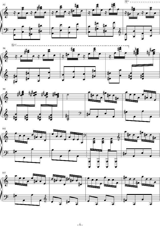 “狼兔”练习曲-钢琴谱(钢琴曲)-he2105