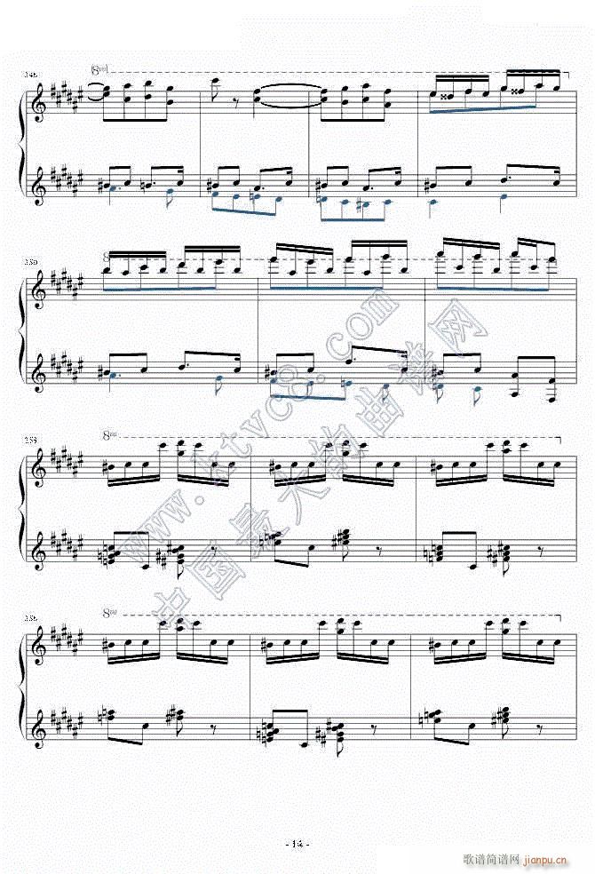 匈牙利狂想曲第二号】霍洛维茨版】151
