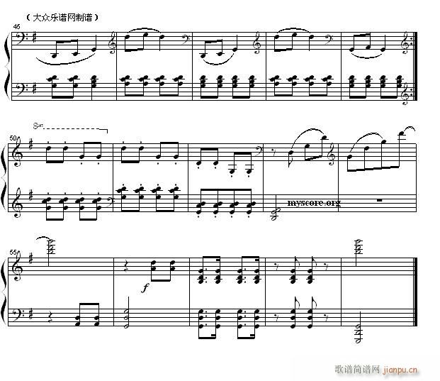 金蛇狂舞(钢琴小曲)3