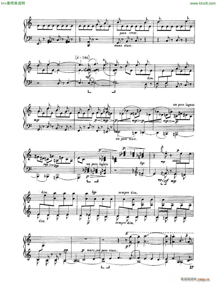 Enescu op 24 No 3 Piano sonata No 327