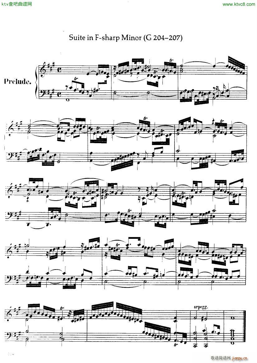 Handel Suite in F minor G204 2071