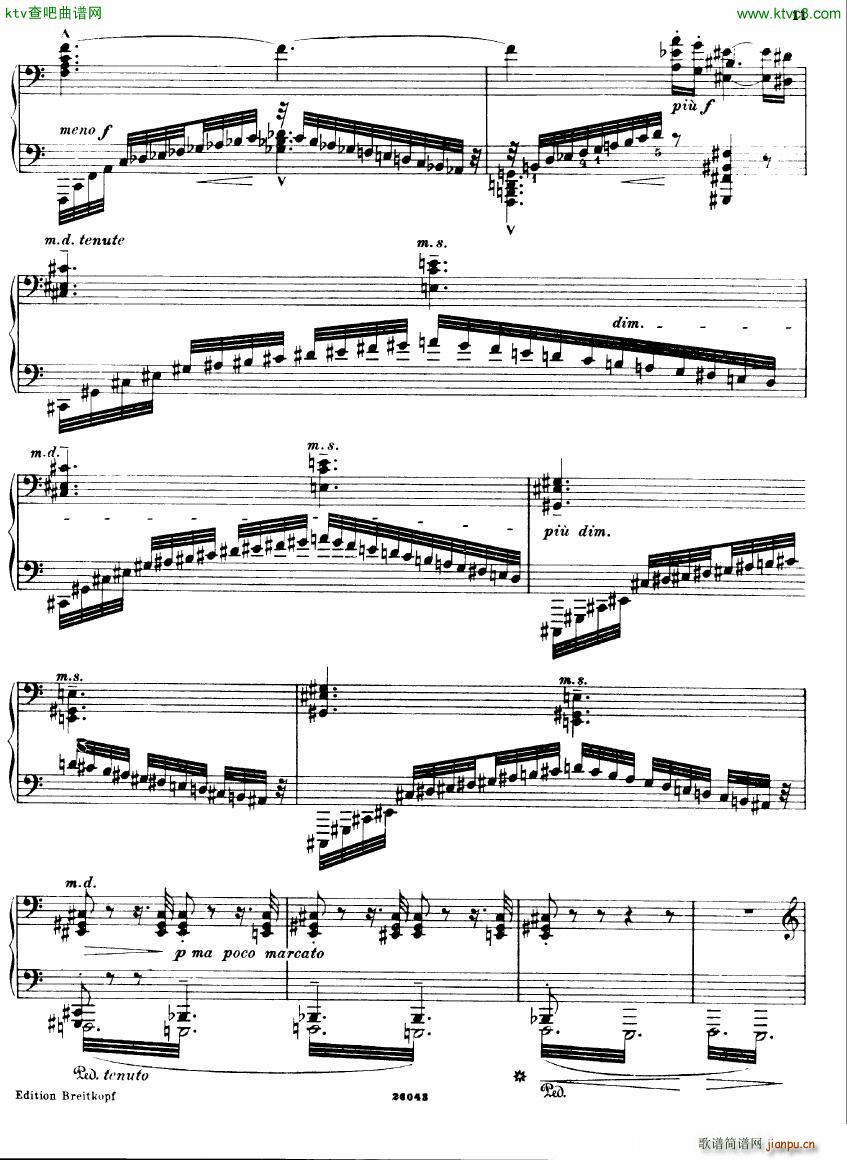 Busoni 1 Elegy No 26