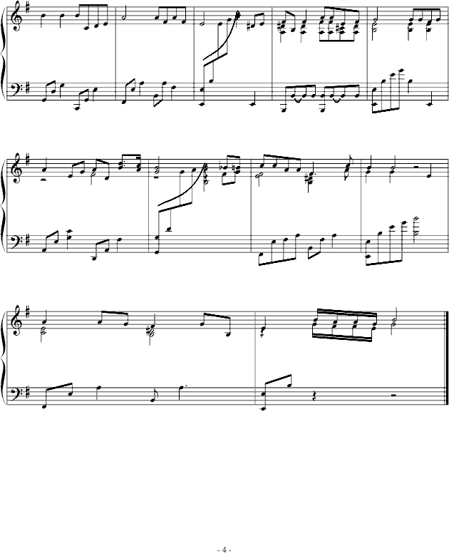 Autumn Leaves-（钢琴风格）-钢琴谱(钢琴曲)-未知分类4